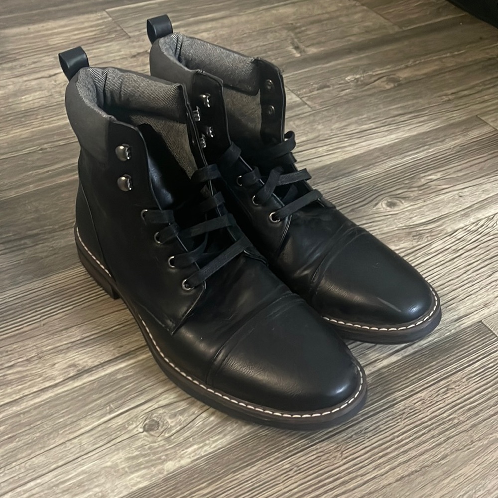 Goodfellow leather boots size men’s 11.5. New without box